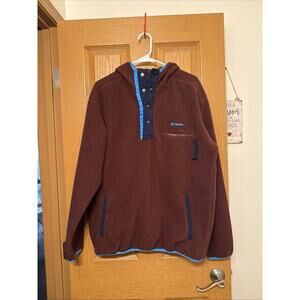 Columbia Men's Helvetia Half Snap Fleece Pullover Sherpa Swearshirt Size L